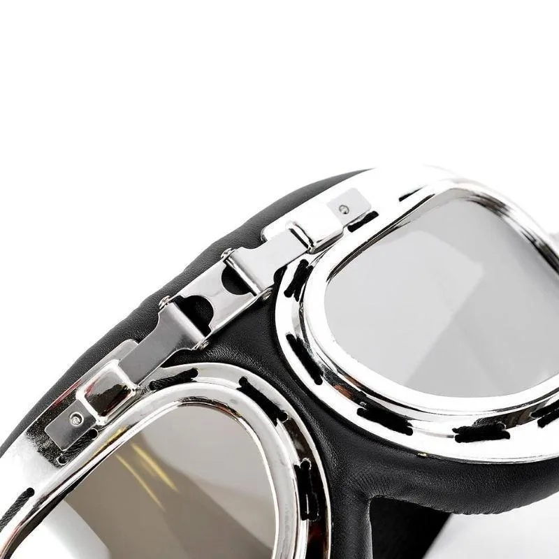 View 4 — Steampunk glasses — motorcycle