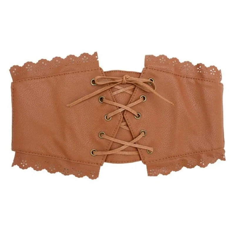 View 6 — Steampunk waist cincher — Belt PU faux leather