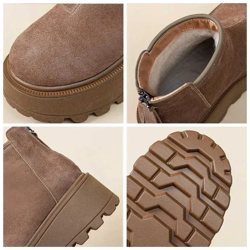 View 8 — Steampunk ankle boots — Chelsea suede