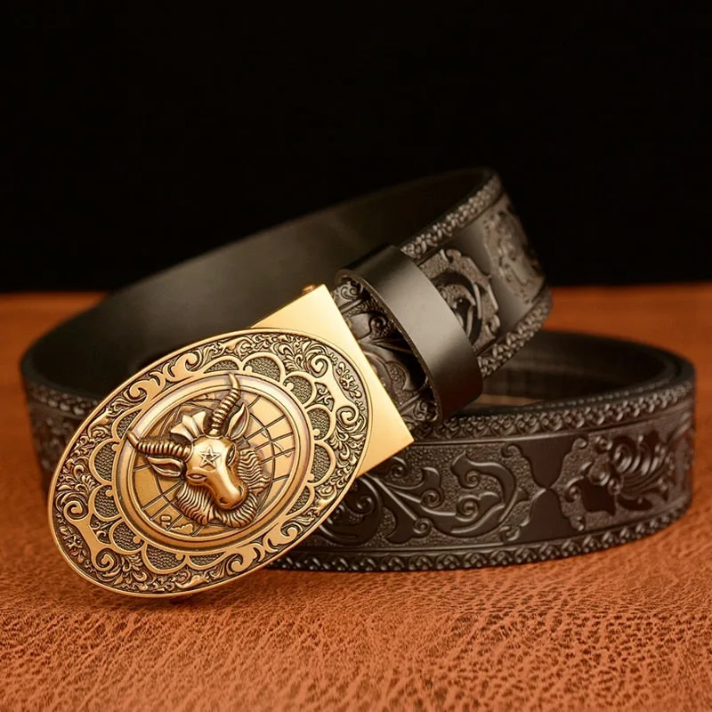 View 9 — Steampunk belt — buckle Cowboy