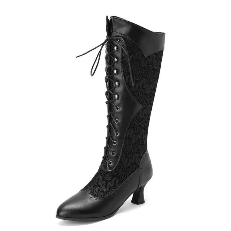 Victorian steampunk boots