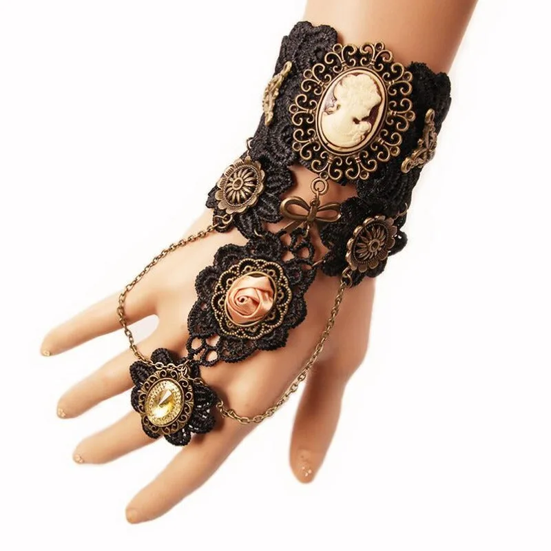 Victorian steampunk bracelet