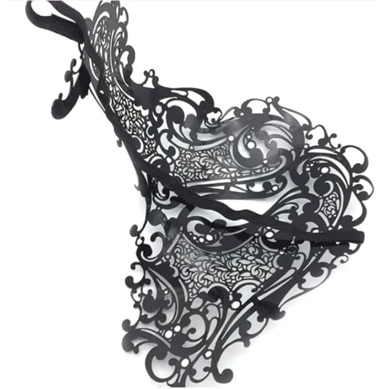 View 5 — Steampunk mask — Half Venetian