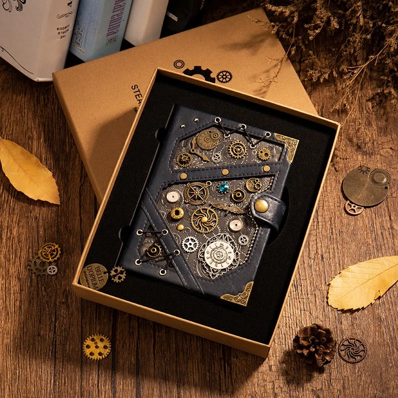 View 6 — Steampunk notebook — notes
