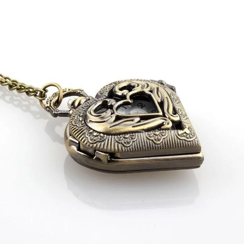 View 2 — Steampunk pocket watch — heart