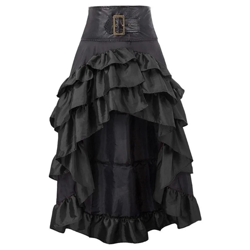 Steampunk skirt — ruffles