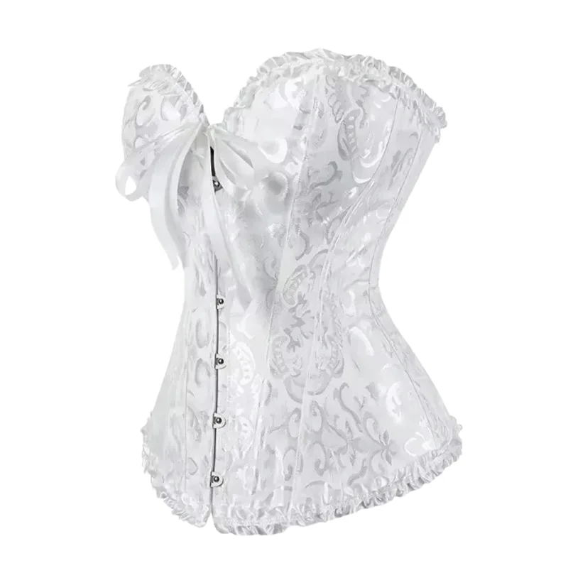 View 8 — Steampunk corset — white