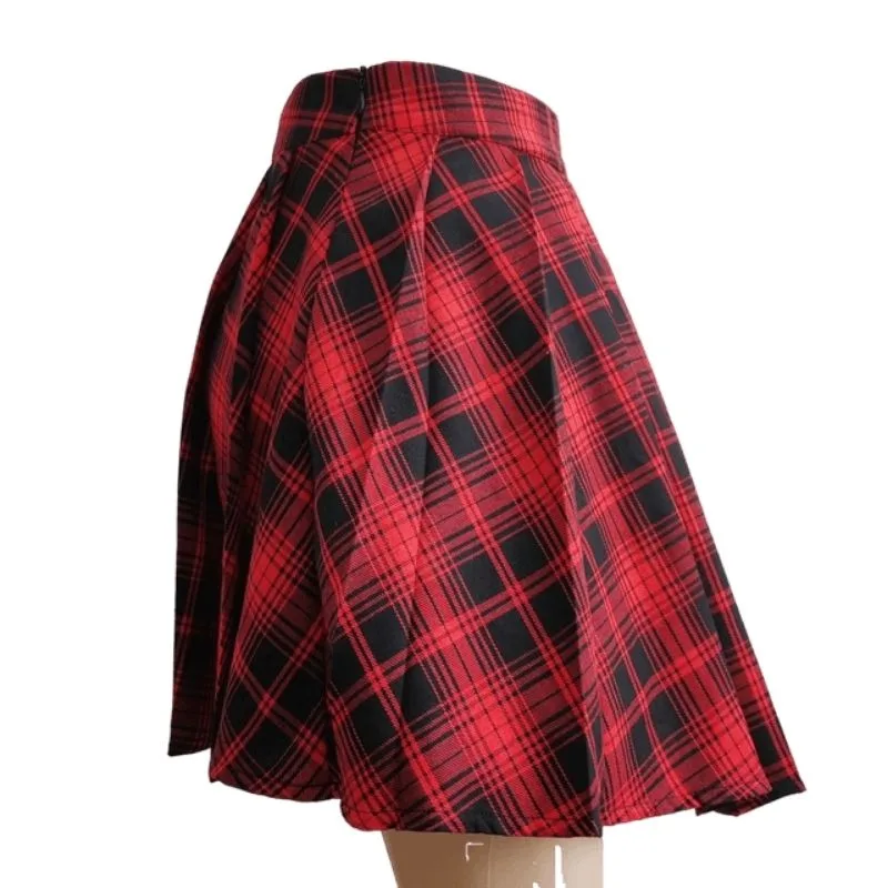 View 7 — Gothic steampunk skirt — checked