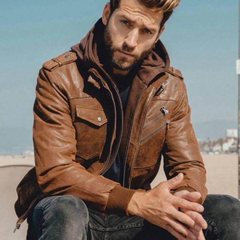 View 10 — Steampunk jacket — jacket leather
