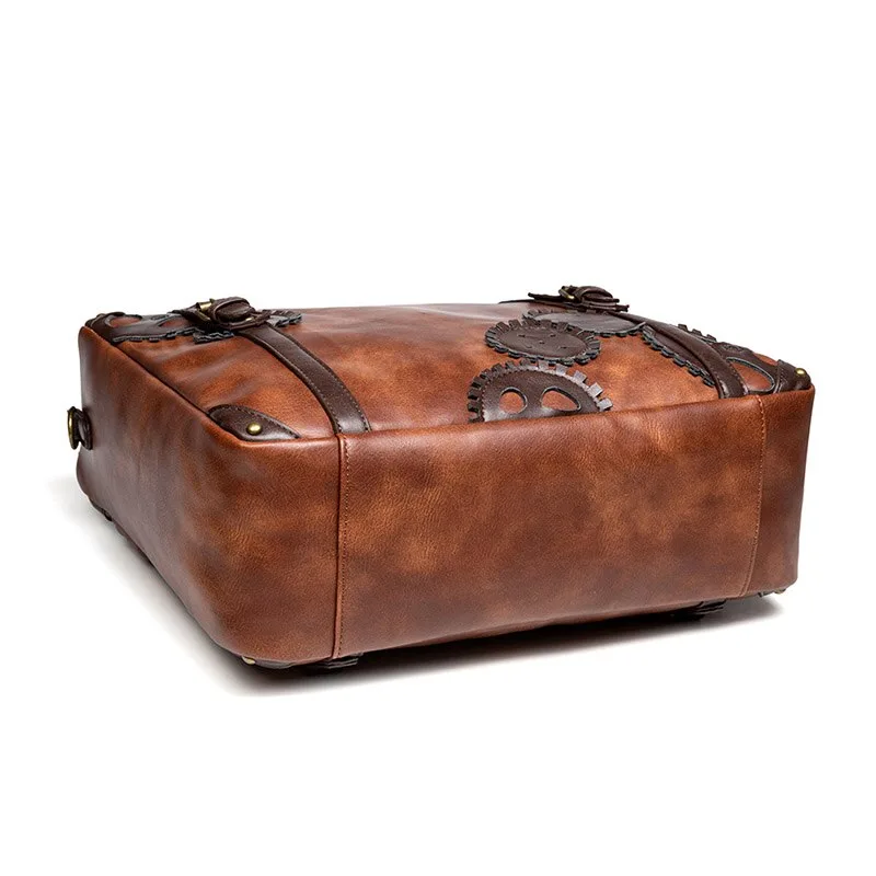 View 8 — Steampunk bag — faux leather / PU