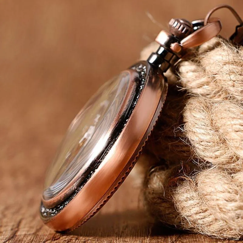 View 3 — Steampunk pocket watch — skeleton