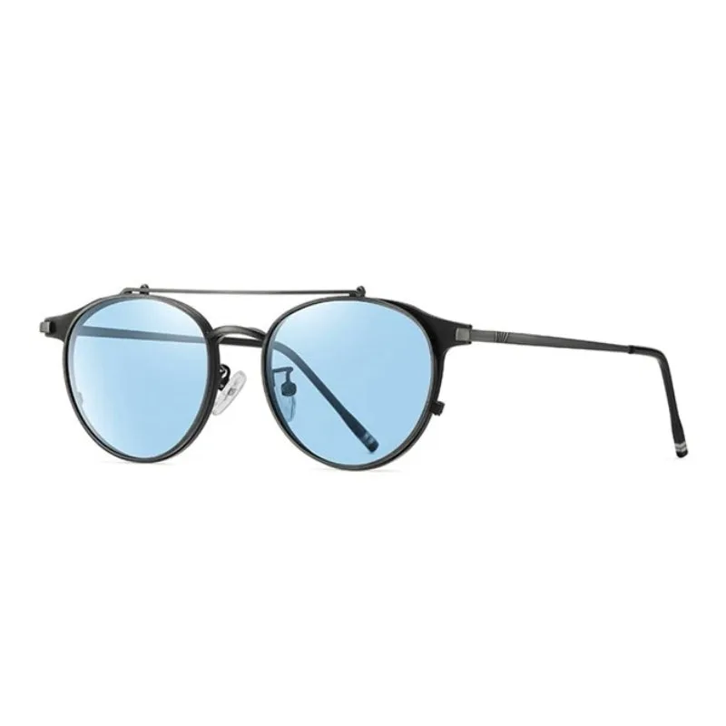 View 9 — Steampunk sunglasses — double bridge