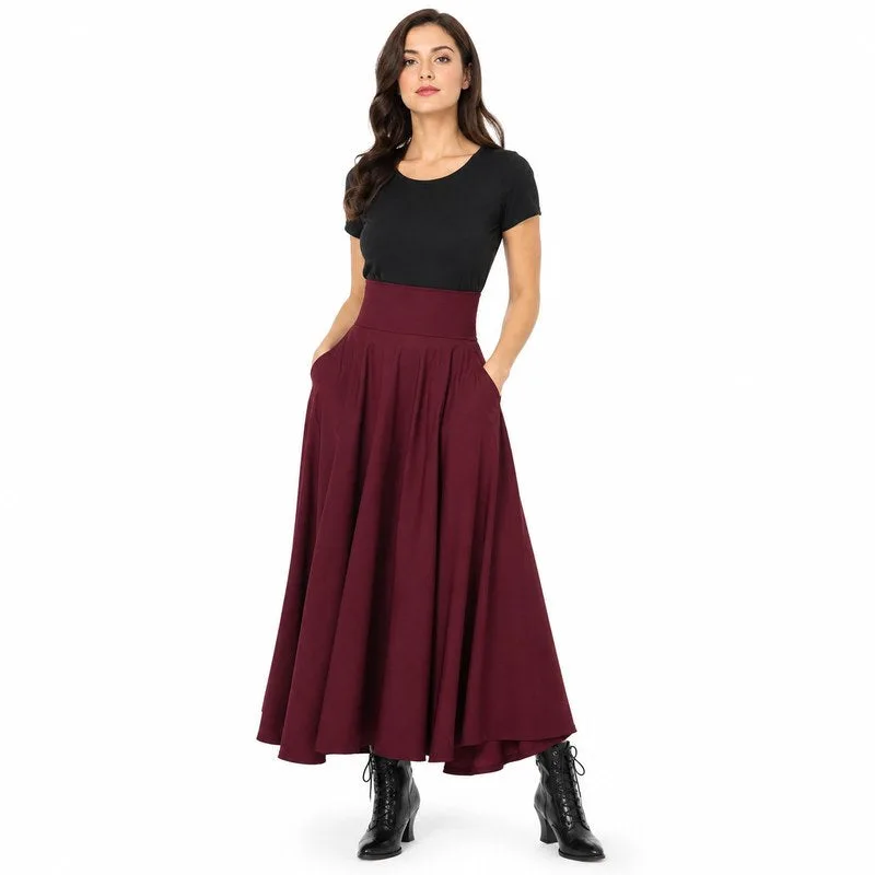 View 8 — Steampunk skirt — long with pockets