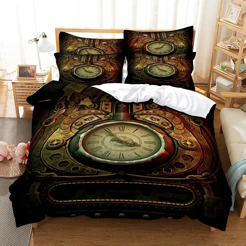 Steampunk cover duvet