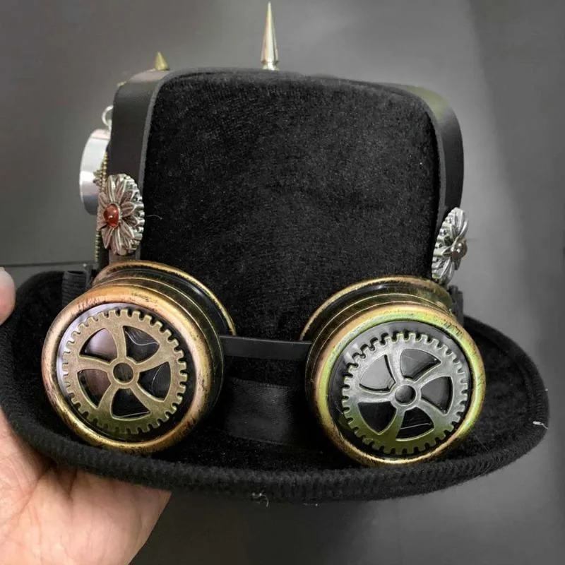 View 5 — Steampunk hat — customised