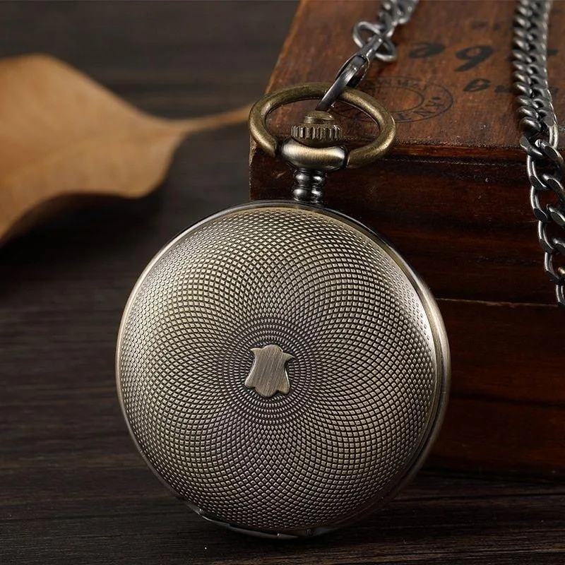 View 4 — Vintage-style steampunk pocket watch — Ref. 6597489492053