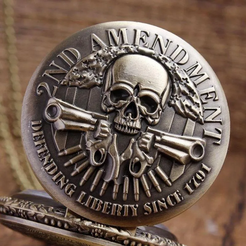 View 2 — Steampunk watch — pocket skull