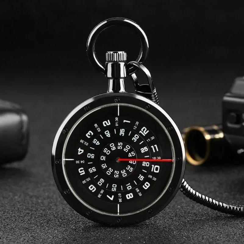 View 3 — Steampunk pocket watch — modern