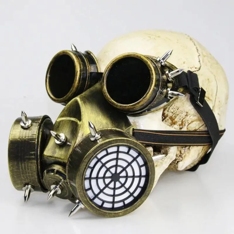 View 9 — Steampunk mask — Gas costume accessory