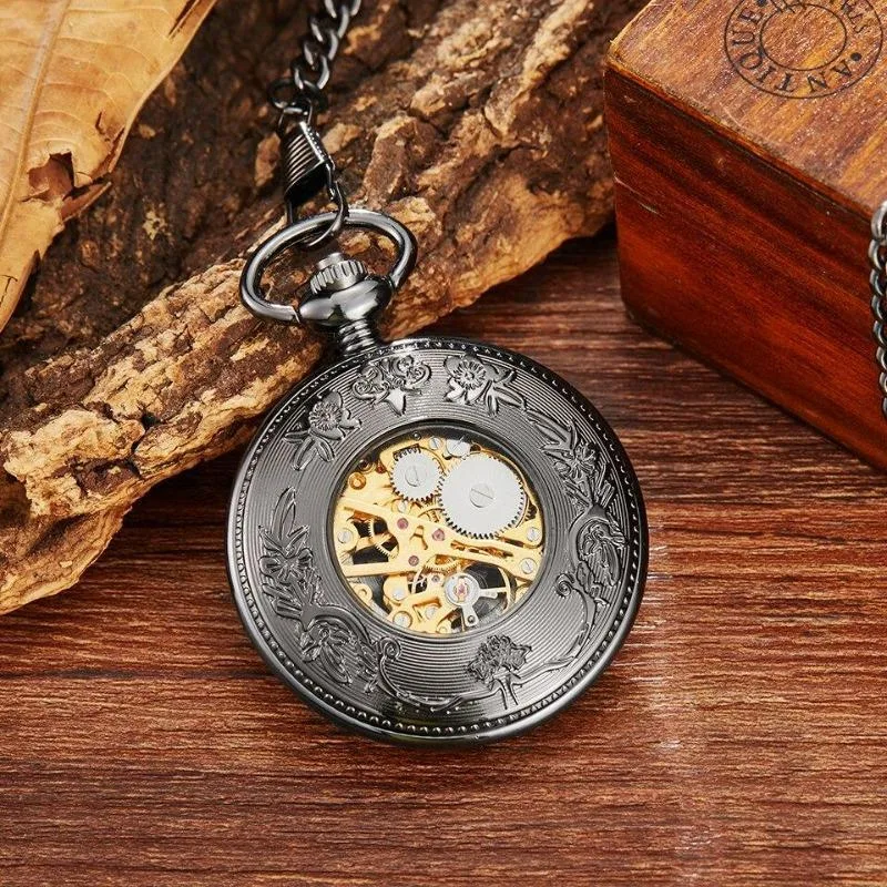 View 3 — Steampunk pocket watch — Dragon