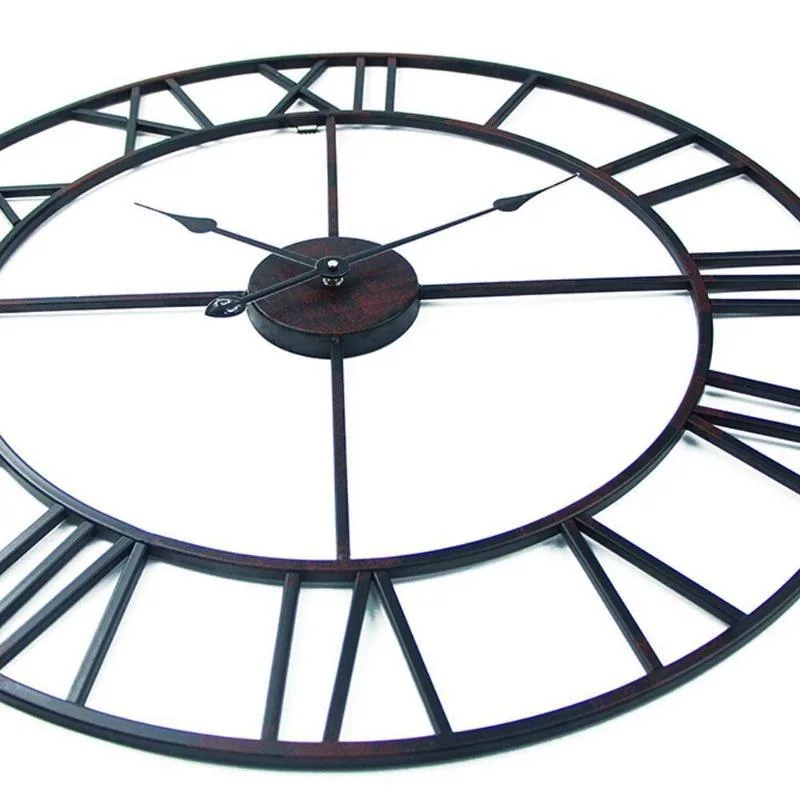 View 4 — Vintage-style steampunk clock — large size
