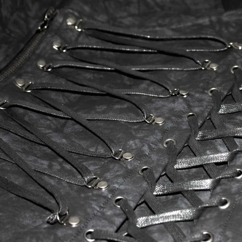 View 7 — Men’s asymmetric steampunk corset