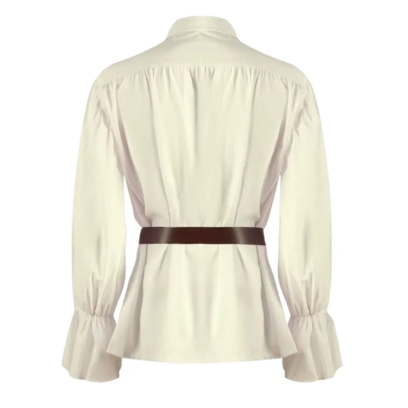 View 2 — Men’s medieval steampunk shirt