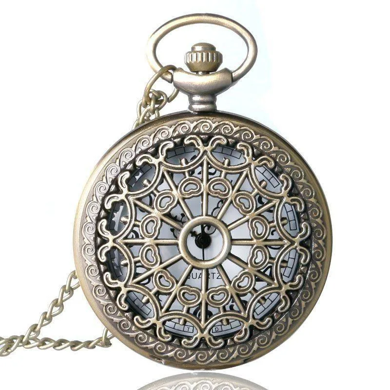 Women’s vintage-style steampunk watch — pendant