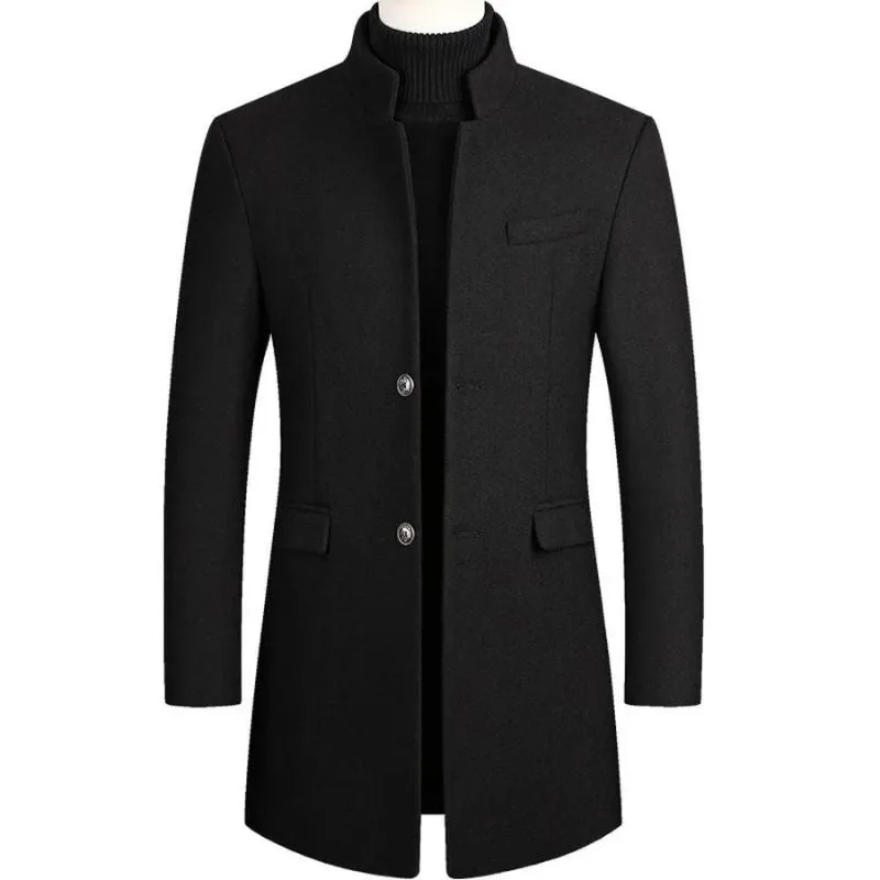 View 5 — Men’s vintage-style steampunk coat