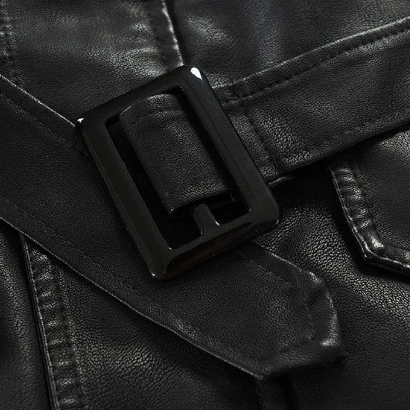 View 8 — Men’s steampunk jacket — PU
