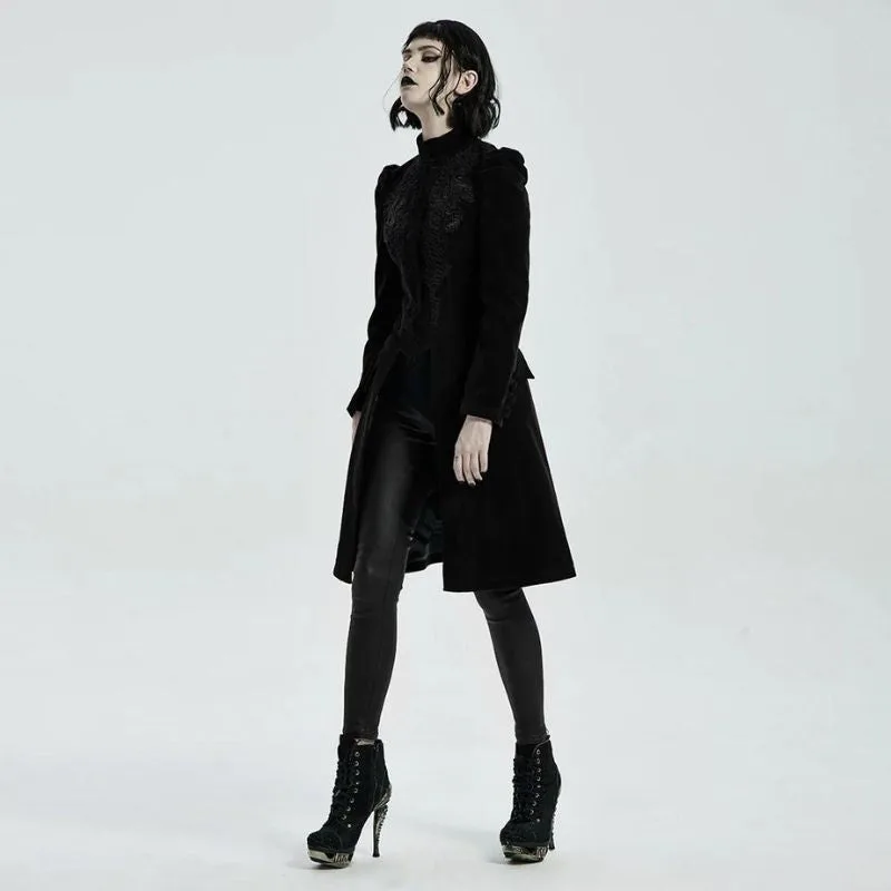 View 3 — Women’s gothic steampunk frock coat — Coat