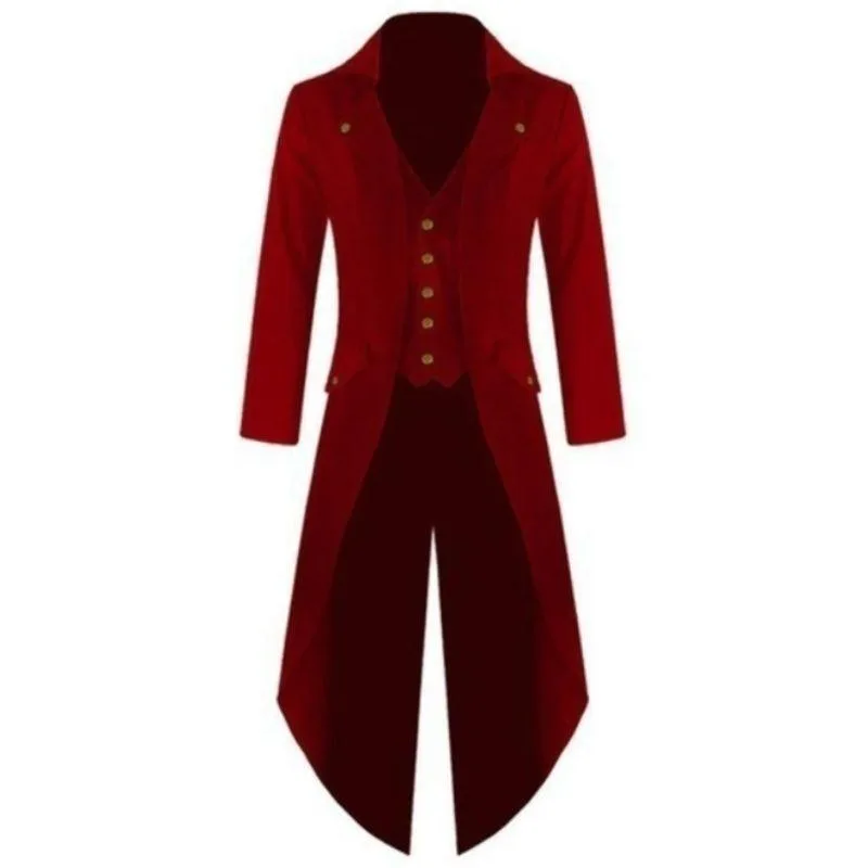 View 6 — Victorian gothic steampunk tailcoat — Jacket