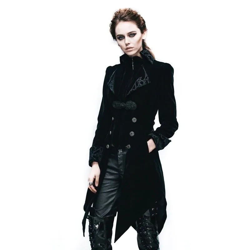 View 3 — Steampunk jacket — black