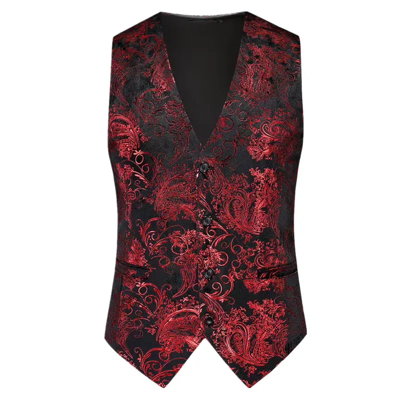View 12 — Men’s steampunk waistcoat — costume printed