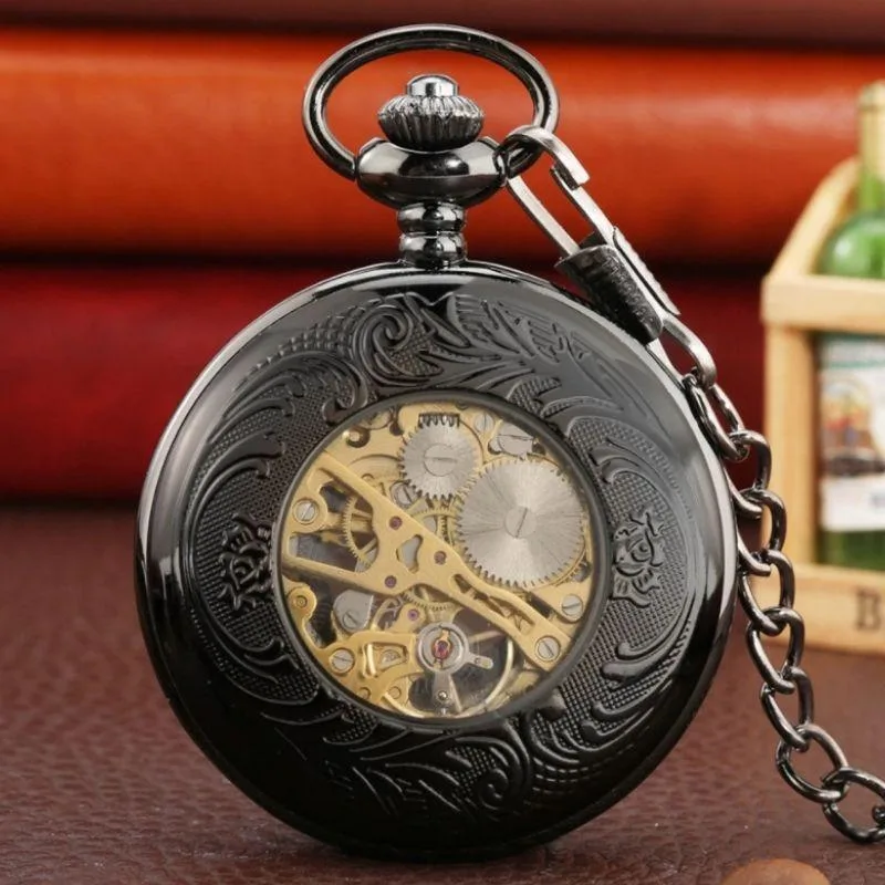 View 4 — Steampunk pocket watch — numerals Roman