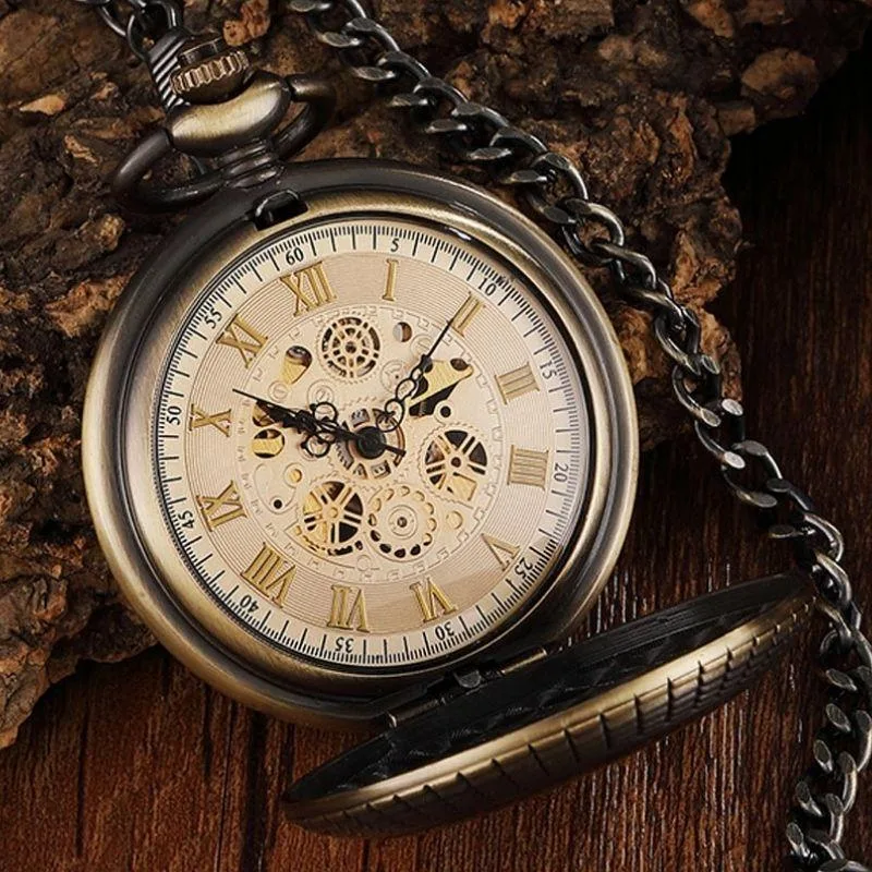 View 2 — Steampunk pocket watch — without battery