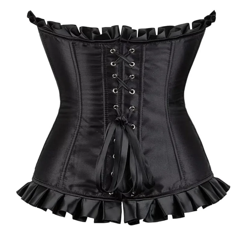 View 4 — Victorian steampunk corset — XXL