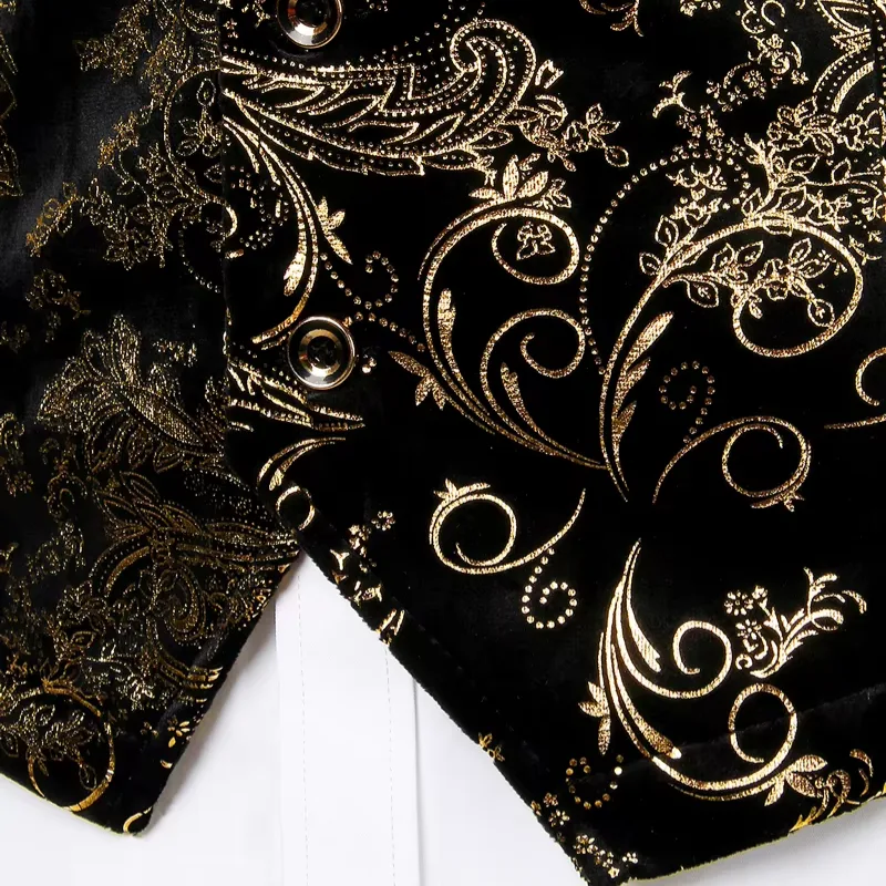 View 8 — Men’s steampunk waistcoat — costume printed