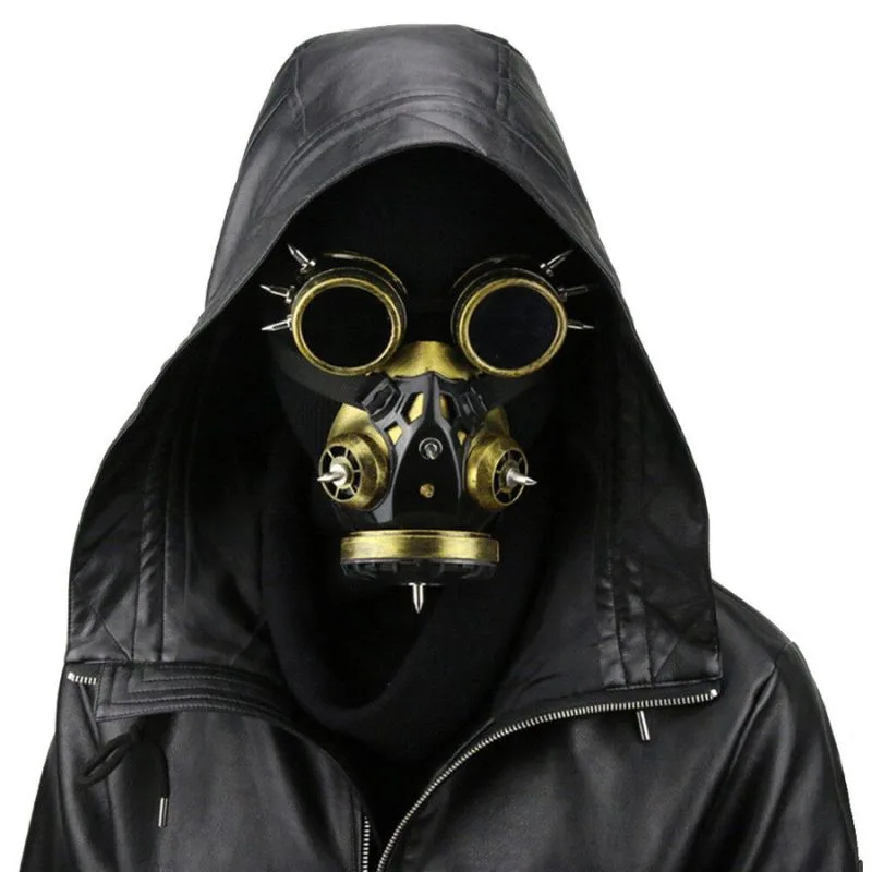 Steampunk mask — Gas costume accessory futuristic Cosplay