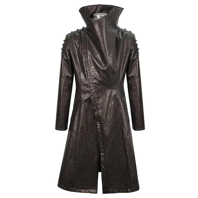 View 5 — Steampunk coat — Long brown