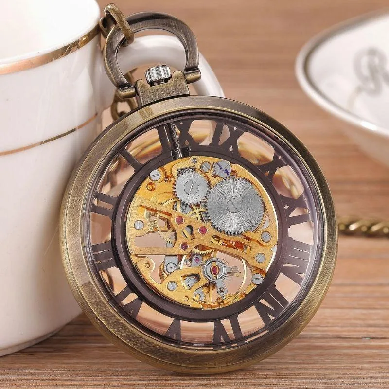 View 5 — Steampunk pocket watch — transparent