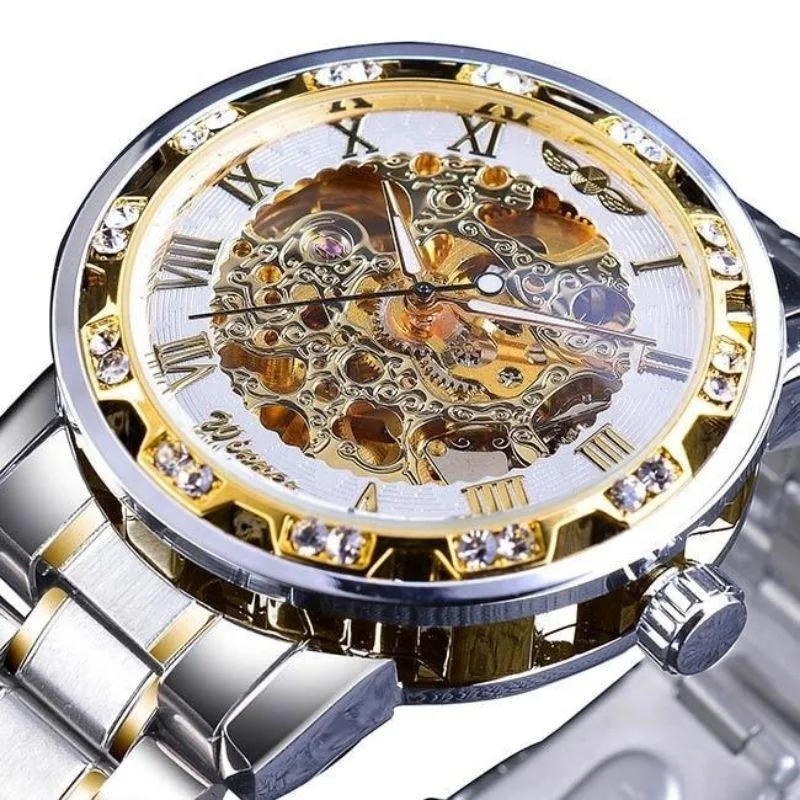 Steampunk watch — elegant style