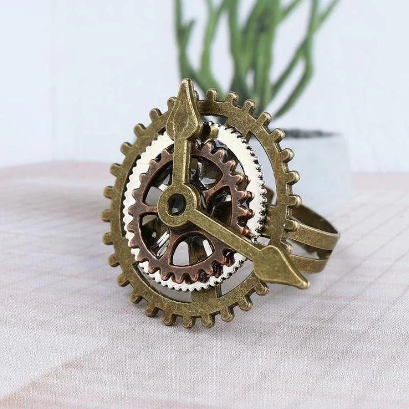 View 5 — Steampunk clock — Ring