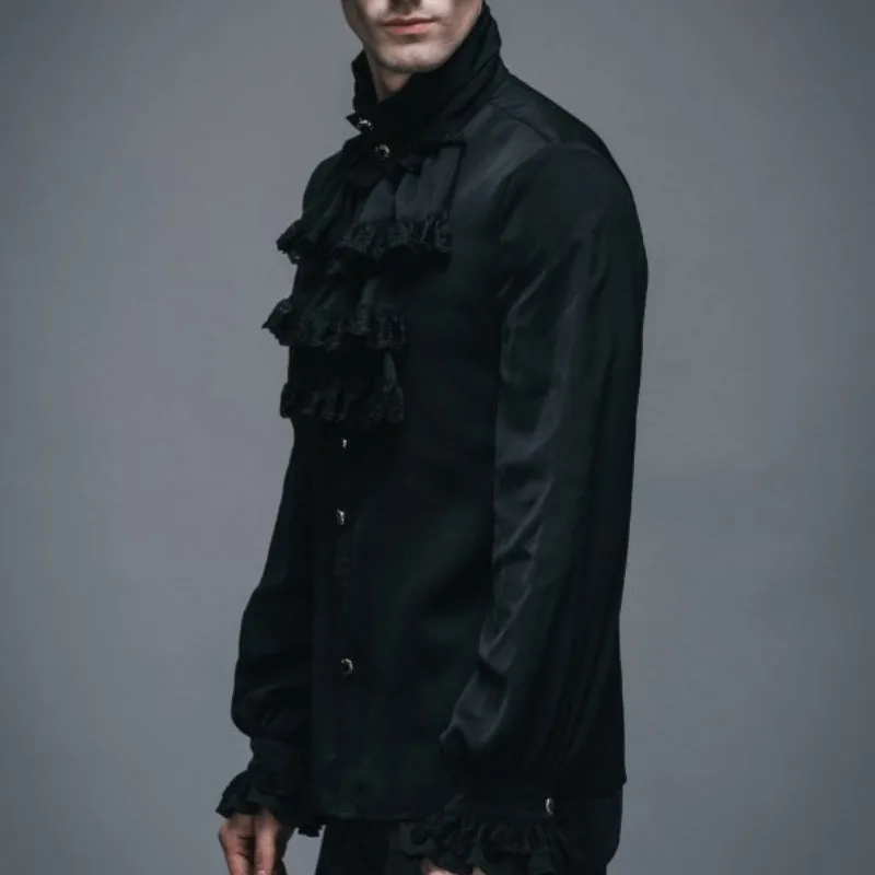 View 2 — Men’s Victorian steampunk shirt