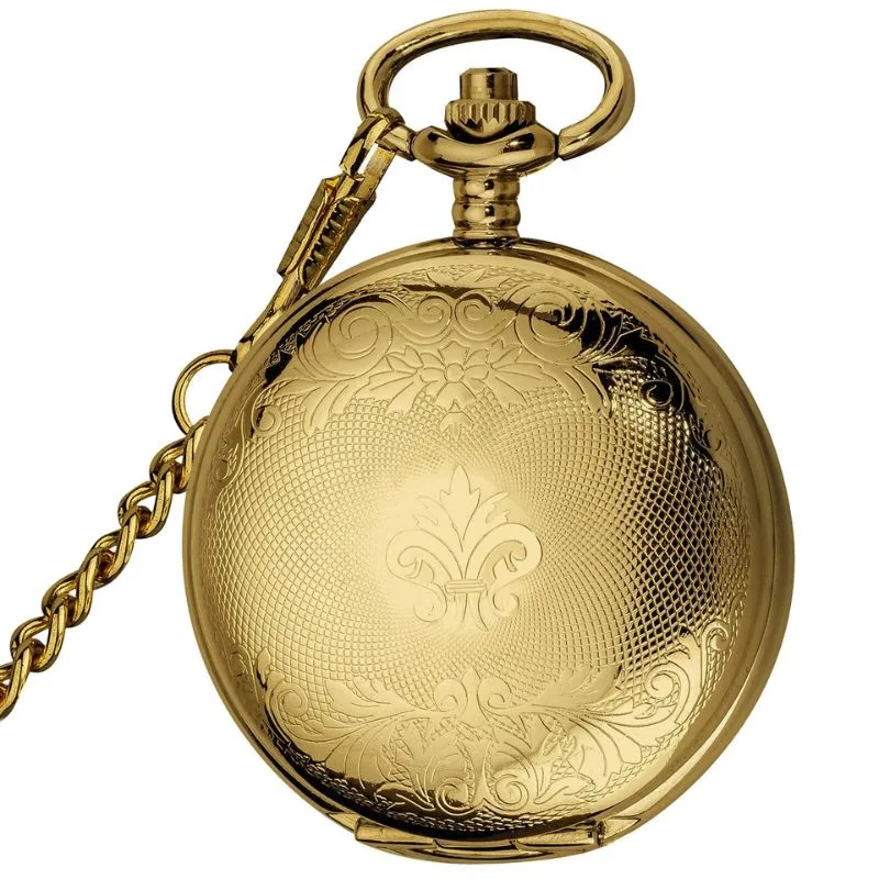 View 3 — Steampunk pocket watch — gold-coloured