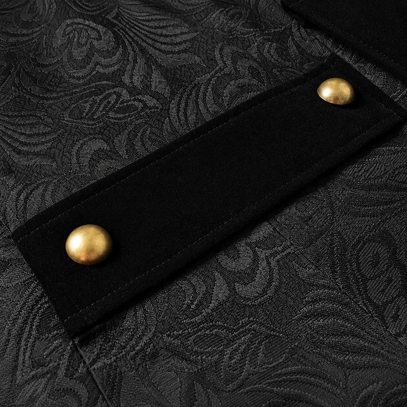 View 4 — Men’s Victorian steampunk jacket