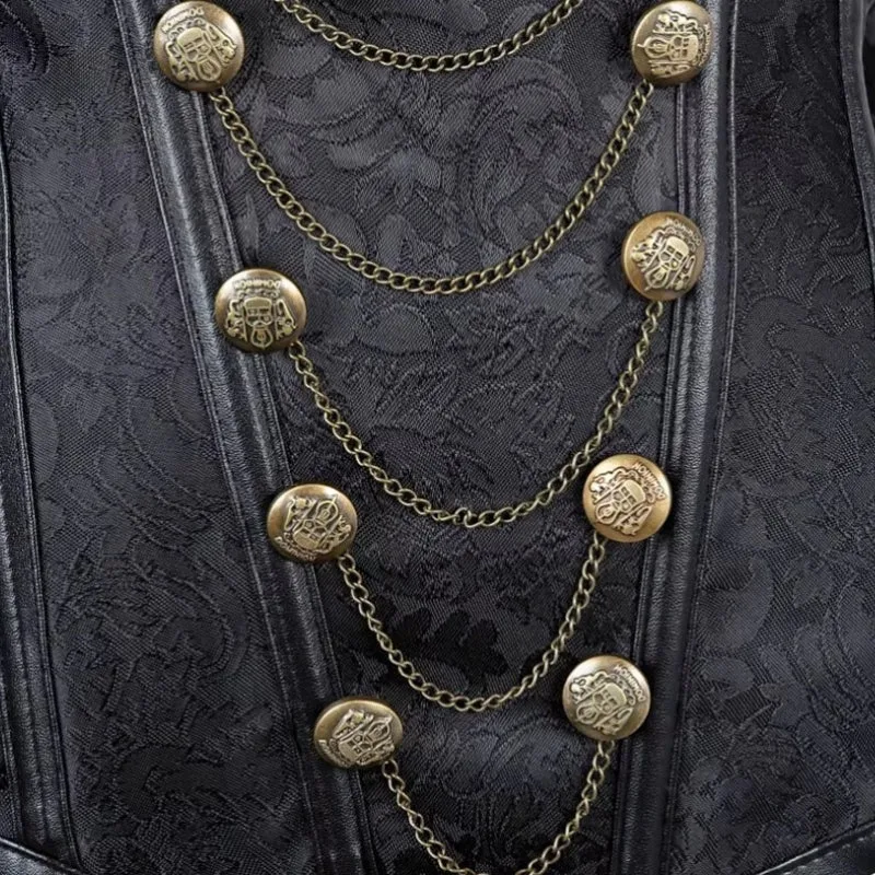 View 4 — Women’s gothic steampunk corset