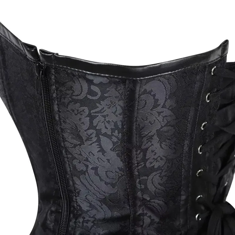 View 5 — Gothic steampunk corset