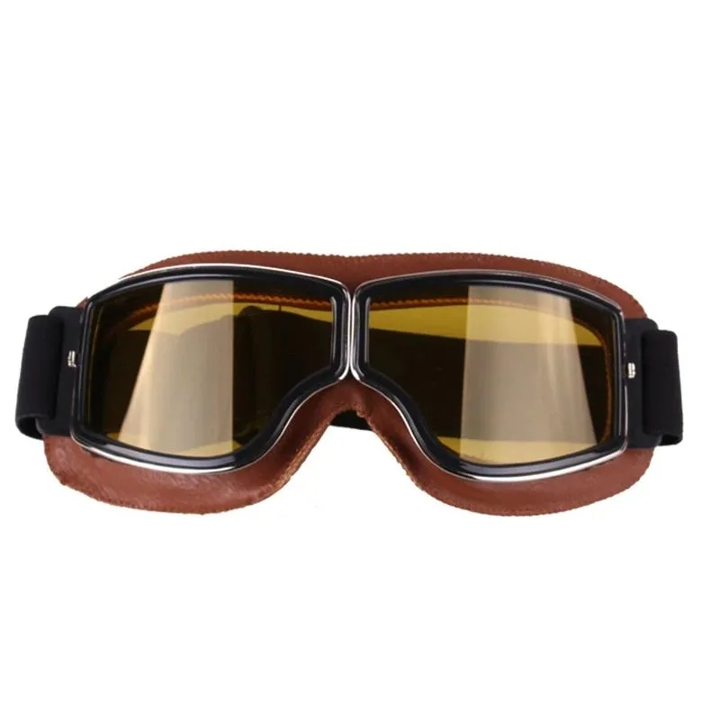 View 6 — Retro steampunk glasses — motorcycle
