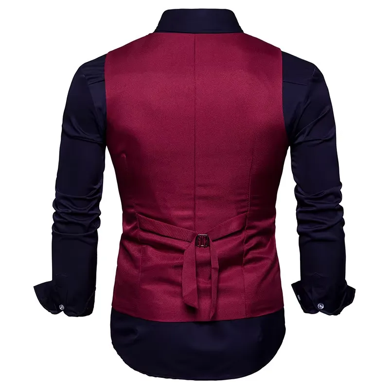 View 2 — Steampunk waistcoat — costume red